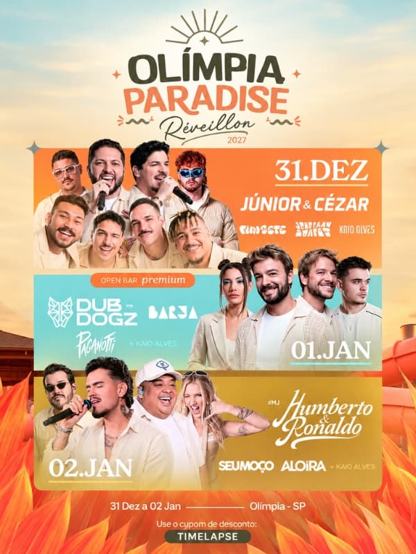 Réveillon Olímpia Paradise 2027