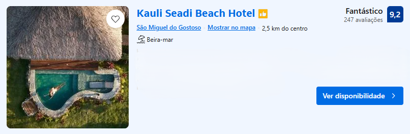 Kauli Seadi Beach Hotel | Imagem: Booking.com