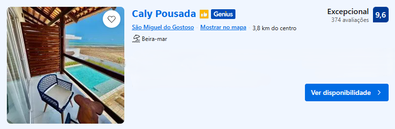 Caly Pousada | Imagem: Booking.com