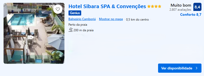 Hotel Sibara SPA & Convenções | Imagem: Booking.com
