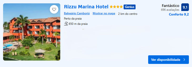 Rizzu Marina Hotel | Imagem: Booking.com