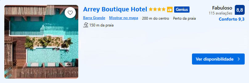 Arrey Boutique Hotel | Imagem: Booking.com