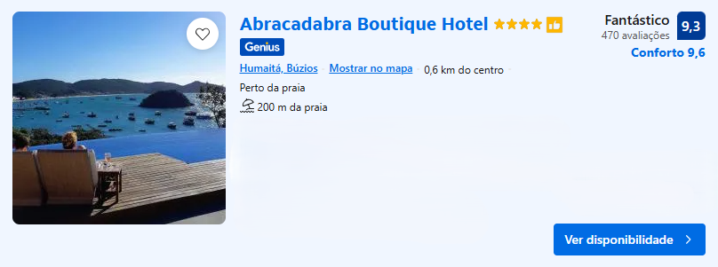 Abracadabra Boutique Hotel | Imagem: Booking.com