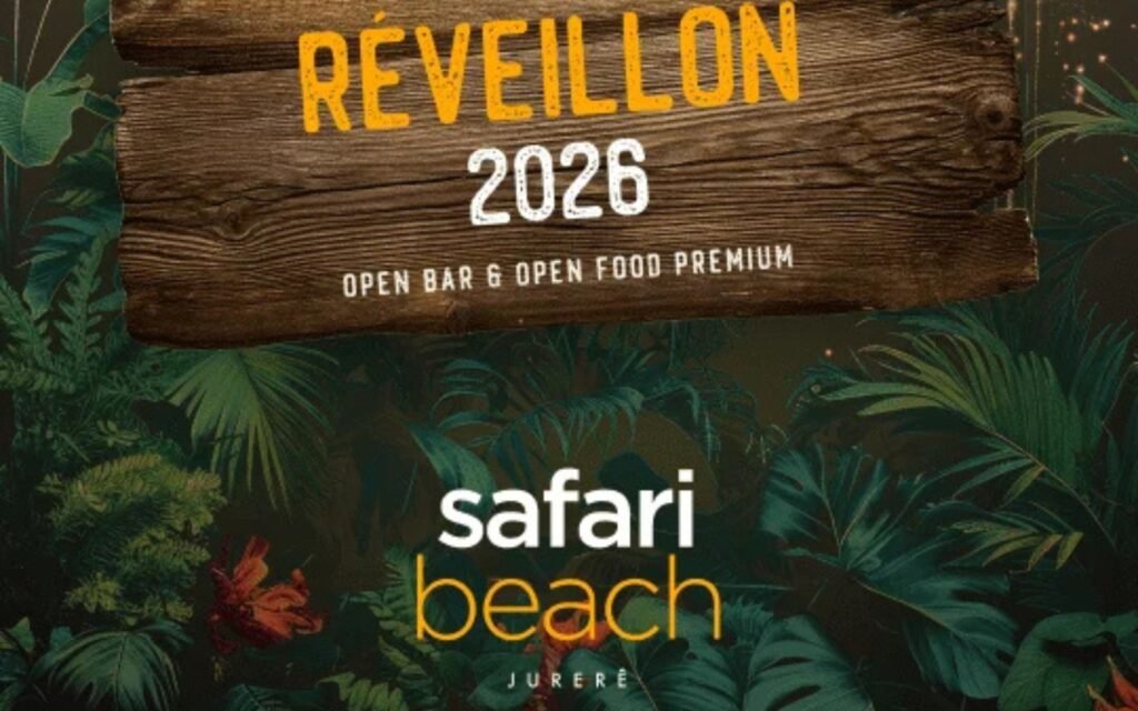 Réveillon Safari Beach Jurerê - Banner