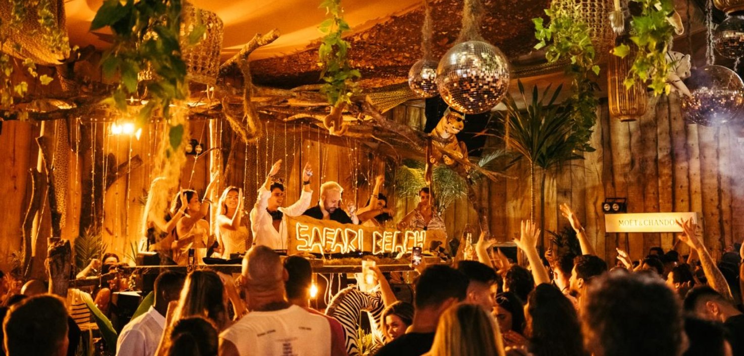 Réveillon Safari Beach Jurerê - Festa
